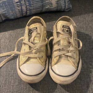 Converse Gold Sneakers Classic Canvas Style
